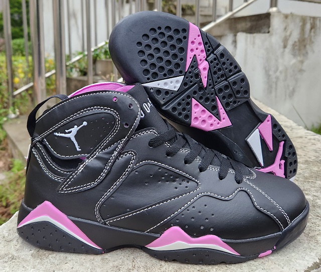 Air Jordan 7 Retro 2023 Black Pink - Click Image to Close